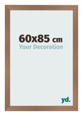 Photo Frame 60x85cm Copper Design MDF Bologna Front Size | Yourdecoration.com