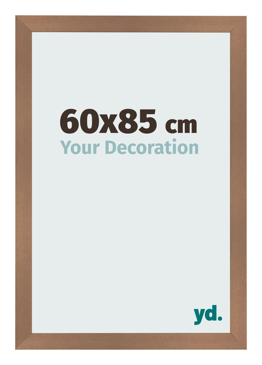 Photo Frame 60x85cm Copper Design MDF Bologna Front Size | Yourdecoration.com