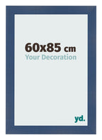 Photo Frame 60x85cm Dark Blue Swept MDF Pisa Front Size | Yourdecoration.com