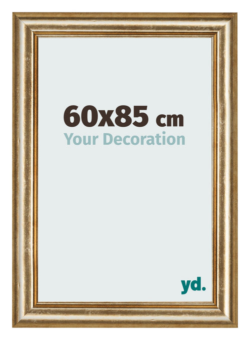Photo Frame 60x85cm Gold Antique MDF Lazio Front Size | Yourdecoration.com