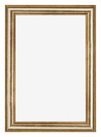 Photo Frame 60x85cm Gold Antique MDF Lazio Front | Yourdecoration.com