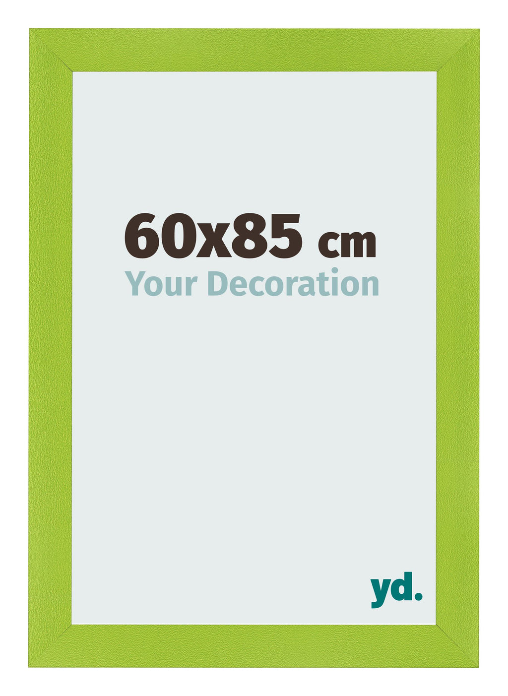 Photo Frame 60x85cm Green MDF Pisa Front Size | Yourdecoration.com