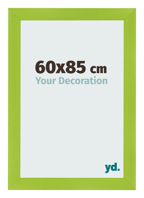 Photo Frame 60x85cm Green MDF Pisa Front Size | Yourdecoration.com