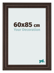 Photo Frame 60x85cm Oak Dark MDF Lazio Front Size | Yourdecoration.com