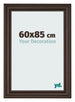 Photo Frame 60x85cm Oak Dark MDF Lazio Front Size | Yourdecoration.com