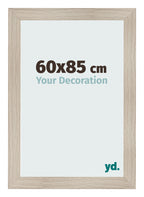Photo Frame 60x85cm Oak Rustic MDF Pisa Front Size | Yourdecoration.com