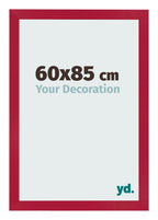 Photo Frame 60x85cm Red MDF Bologna Front Size | Yourdecoration.com