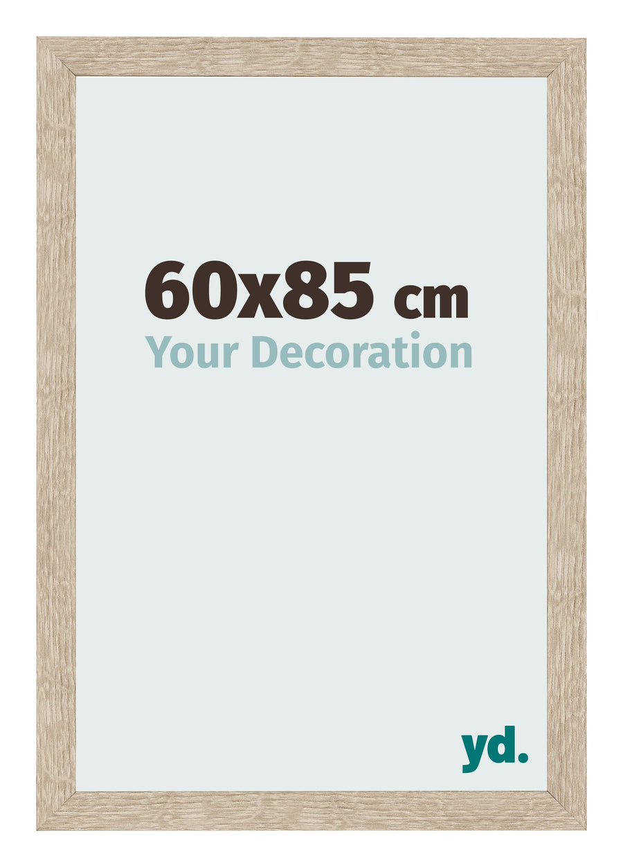 Photo Frame 60x85cm Sonoma Oak MDF Bologna Front Size | Yourdecoration.com