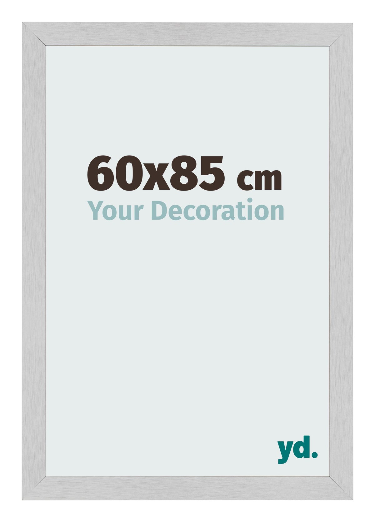 Photo Frame 60x85cm Stainless Steel MDF Bologna Front Size | Yourdecoration.com