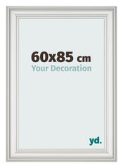 Photo Frame 60x85cm White Swept MDF Lazio Front Size | Yourdecoration.com