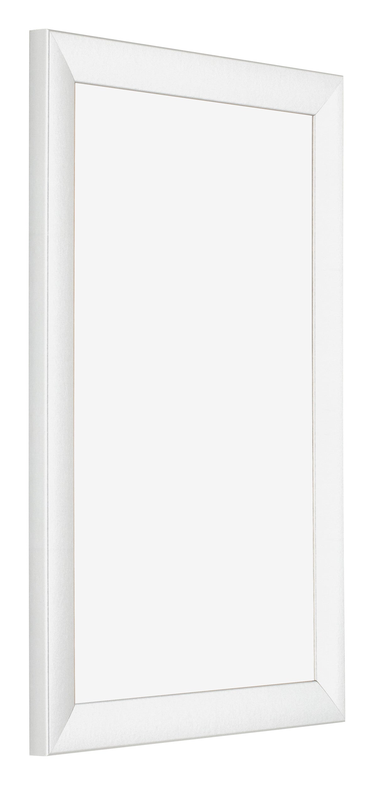 Photo Frame 60x85cm White Vintage MDF Pisa Front Oblique | Yourdecoration.com