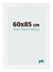 Photo Frame 60x85cm White Vintage MDF Pisa Front Size | Yourdecoration.com
