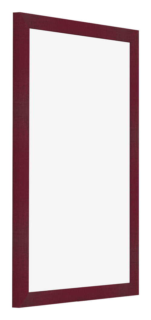 Photo Frame 60x85cm Wine Red Swept MDF Bologna Front Oblique | Yourdecoration.com