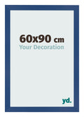 Photo Frame 60x90 cm Dark Blue MDF Bologna Front Size | Yourdecoration.com