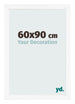 Photo Frame 60x90 cm White Matte MDF Bologna Front Size | Yourdecoration.com