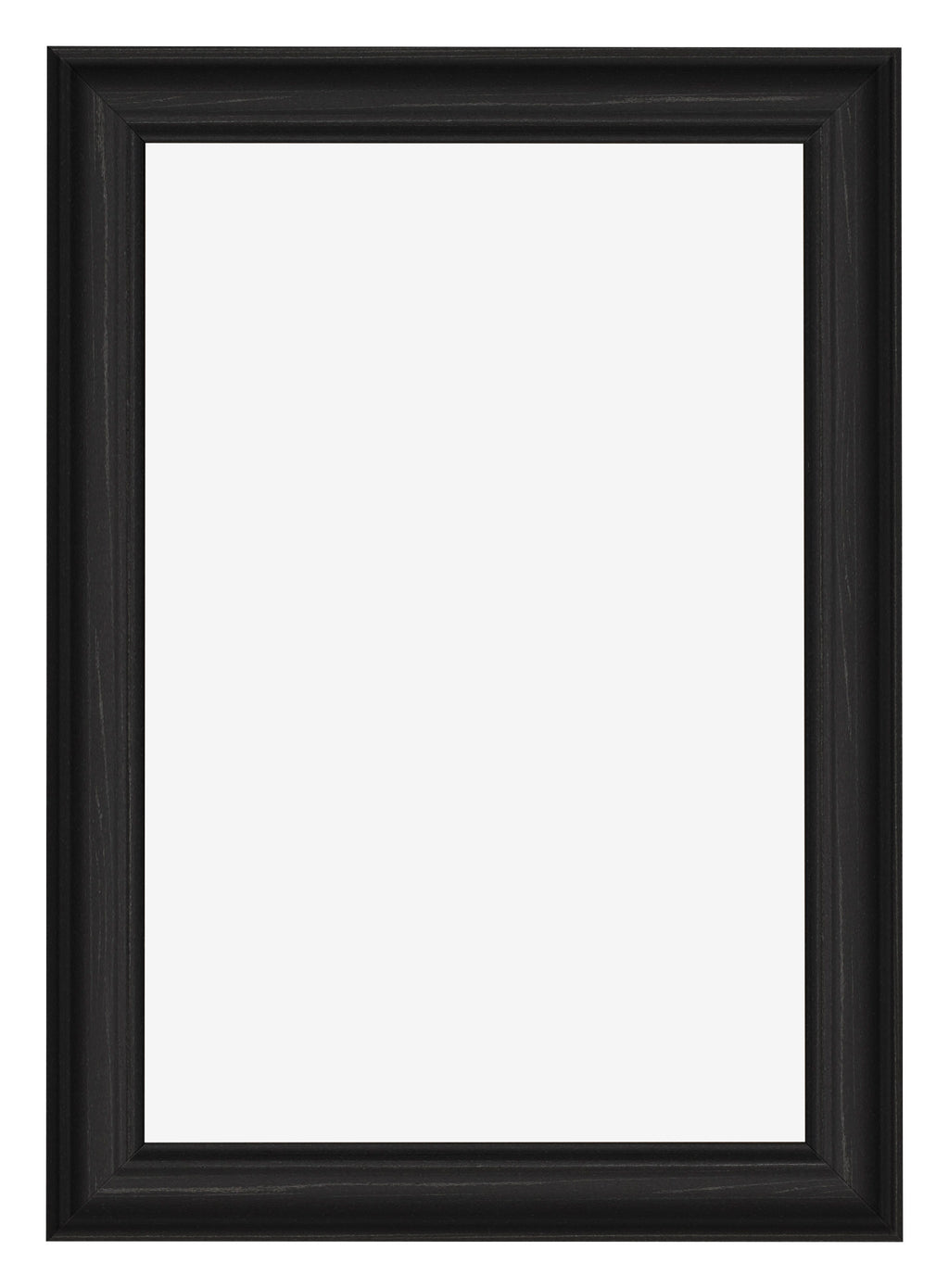 Photo Frame 60x90cm Black Woodgrain MDF Lazio Front | Yourdecoration.com