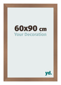 Photo Frame 60x90cm Copper Design MDF Bologna Front Size | Yourdecoration.com