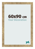 Photo Frame 60x90cm Gold Antique MDF Bologna Front Size | Yourdecoration.com