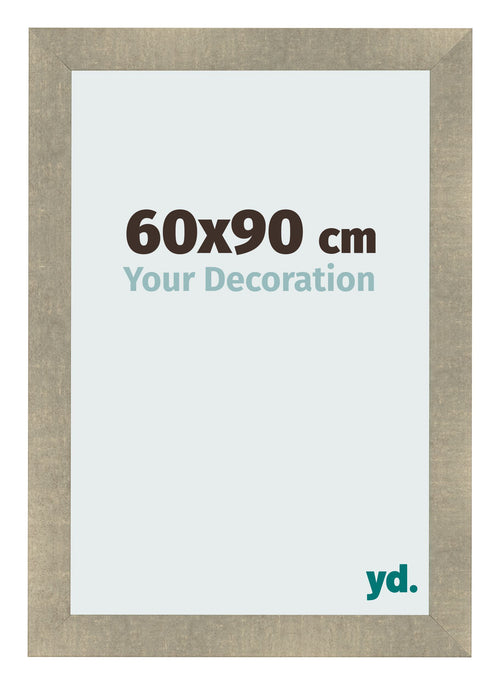 Photo Frame 60x90cm Gold Vintage MDF Pisa Front Size | Yourdecoration.com