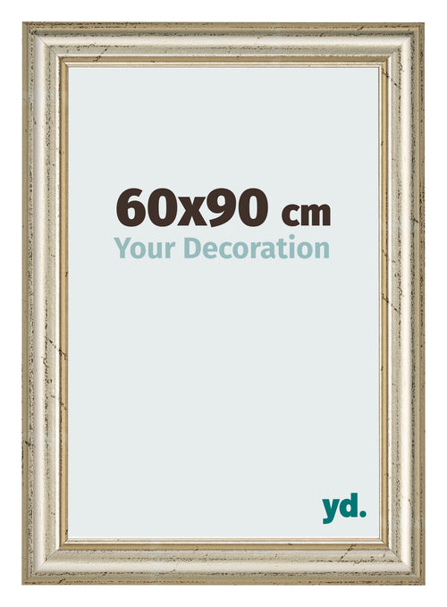 Photo Frame 60x90cm Metallic Gloss MDF Lazio Front Size | Yourdecoration.com