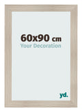 Photo Frame 60x90cm Oak Rustic MDF Pisa Front Size | Yourdecoration.com
