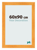 Photo Frame 60x90cm Orange MDF Pisa Front Size | Yourdecoration.com
