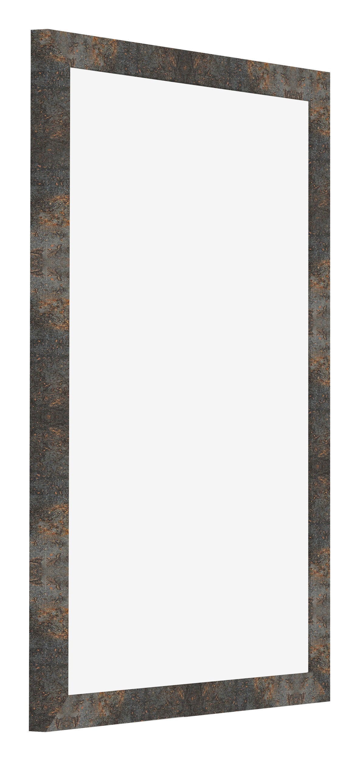 Photo Frame 60x90cm Oxidized Metal MDF Bologna Front Oblique | Yourdecoration.com