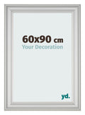Photo Frame 60x90cm Silver Matte MDF Lazio Front Size | Yourdecoration.com