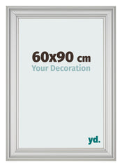 Photo Frame 60x90cm Silver Matte MDF Lazio Front Size | Yourdecoration.com