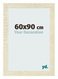 Photo Frame 60x90cm Sonoma Oak MDF Pisa Front Size | Yourdecoration.com