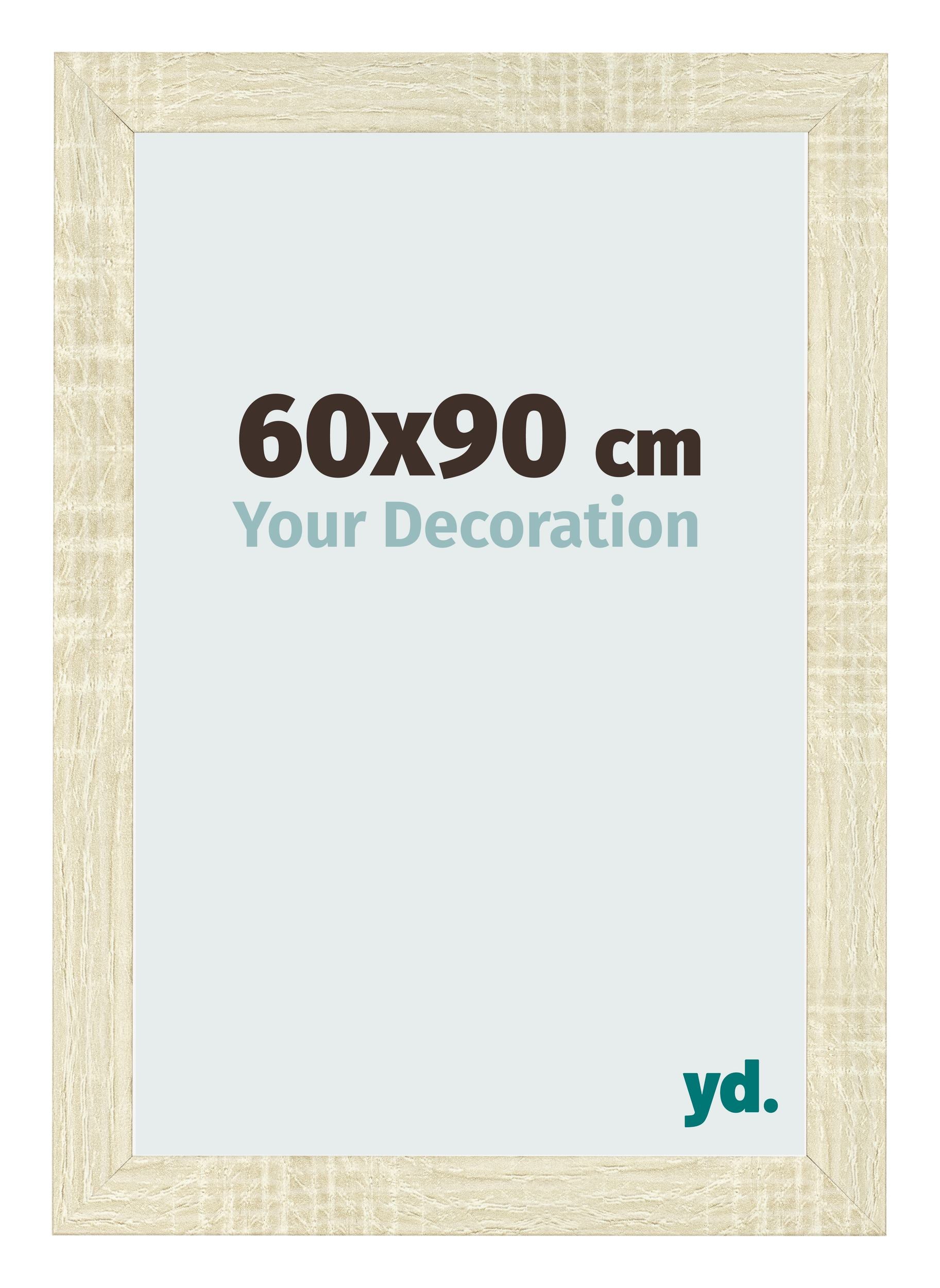 Photo Frame 60x90cm Sonoma Oak MDF Pisa Front Size | Yourdecoration.com