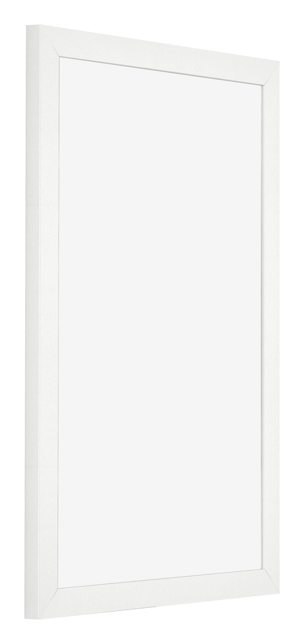 Photo Frame 60x90cm White High Gloss MDF Bologna Front Oblique | Yourdecoration.com