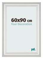 Photo Frame 60x90cm White Swept MDF Lazio Front Size | Yourdecoration.com