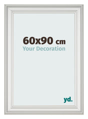 Photo Frame 60x90cm White Swept MDF Lazio Front Size | Yourdecoration.com