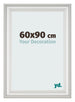 Photo Frame 60x90cm White Swept MDF Lazio Front Size | Yourdecoration.com