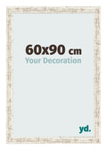Photo Frame 60x90cm White Vintage MDF Bologna Front Size | Yourdecoration.com