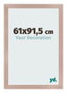 Photo Frame 61x91 5 cm Dusty Pink MDF Bologna Front Size | Yourdecoration.com
