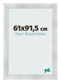 Photo Frame 61x91 5cm Aluminum Brushed MDF Pisa Front Size | Yourdecoration.com