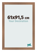 Photo Frame 61x91 5cm Copper Design MDF Bologna Front Size | Yourdecoration.com