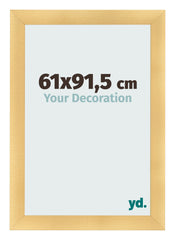Photo Frame 61x91 5cm Gold Vintage MDF Pisa Front Size | Yourdecoration.com