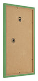 Photo Frame 61x91 5cm Green MDF Bologna Back Oblique | Yourdecoration.com