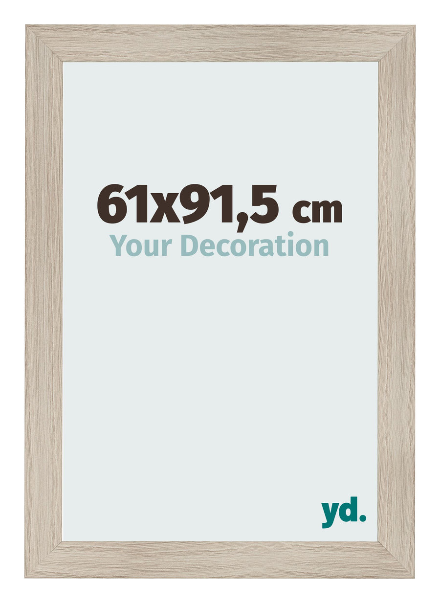 Photo Frame 61x91 5cm Oak Rustic MDF Pisa Front Size | Yourdecoration.com