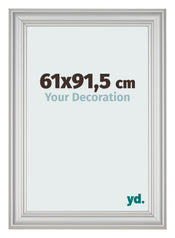 Photo Frame 61x91 5cm Silver Matte MDF Lazio Front Size | Yourdecoration.com