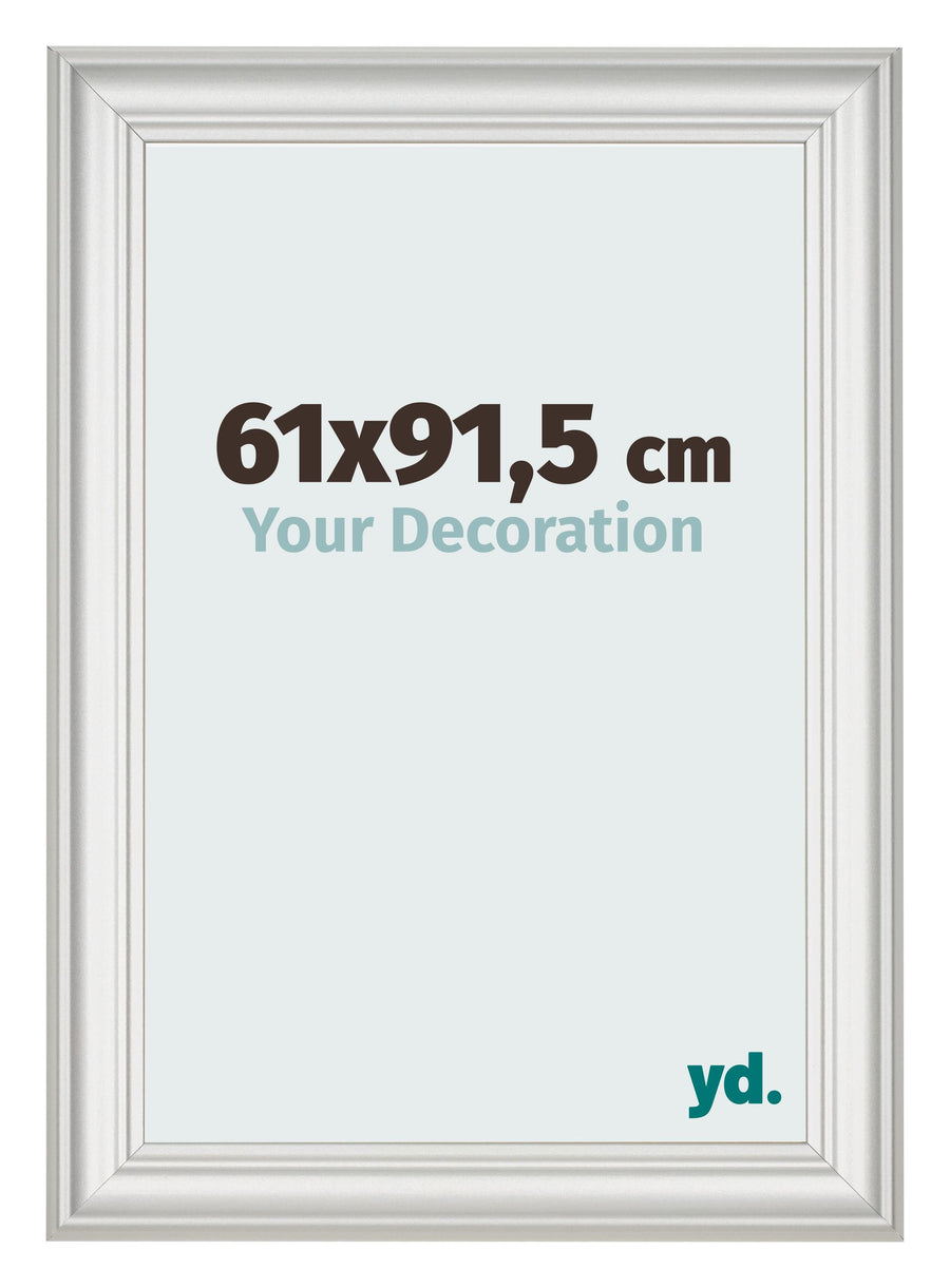 Photo Frame 61x91 5cm White Swept MDF Lazio Front Size | Yourdecoration.com