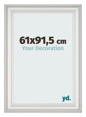 Photo Frame 61x91 5cm White Swept MDF Lazio Front Size | Yourdecoration.com