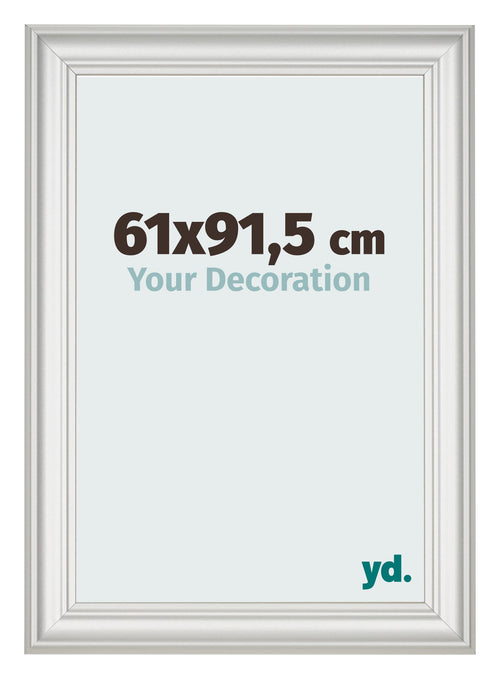 Photo Frame 61x91 5cm White Swept MDF Lazio Front Size | Yourdecoration.com