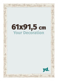 Photo Frame 61x91 5cm White Vintage MDF Bologna Front Size | Yourdecoration.com