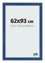 Photo Frame 62x93 cm Dark Blue MDF Bologna Front Size | Yourdecoration.com
