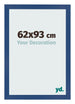Photo Frame 62x93 cm Dark Blue MDF Bologna Front Size | Yourdecoration.com