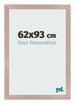 Photo Frame 62x93 cm Dusty Pink MDF Bologna Front Size | Yourdecoration.com